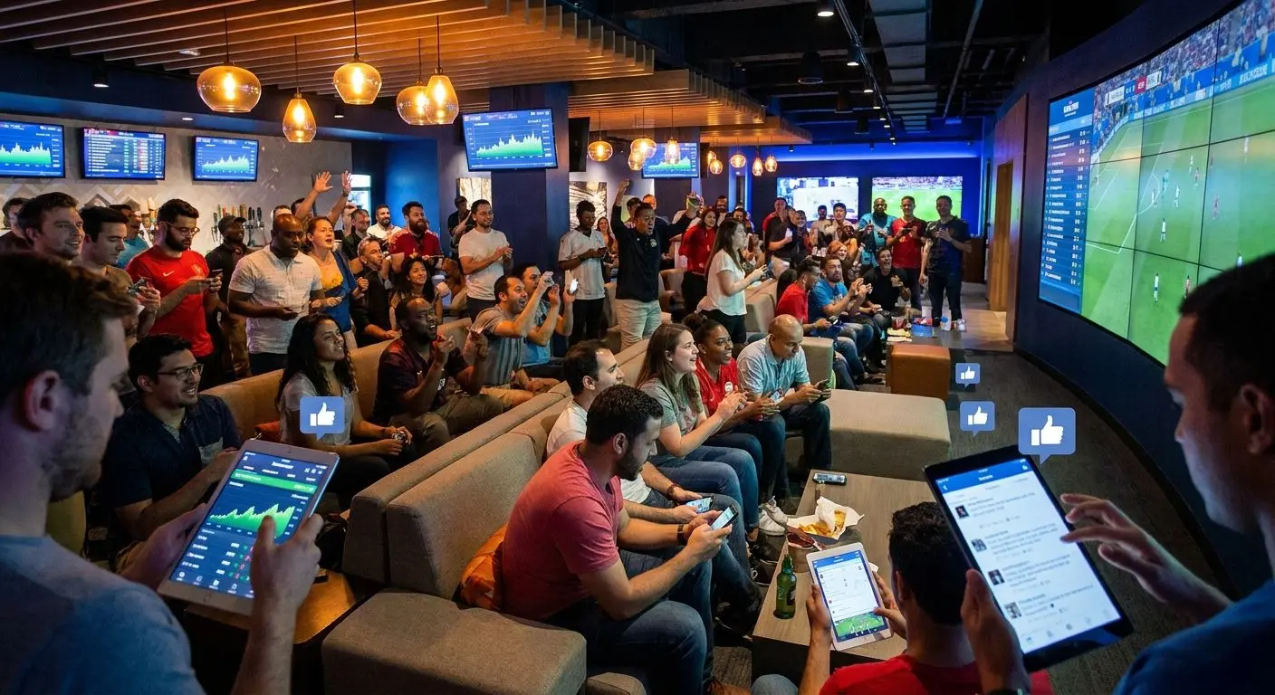 Community di tifosi che segue lo sport e i social Bwin